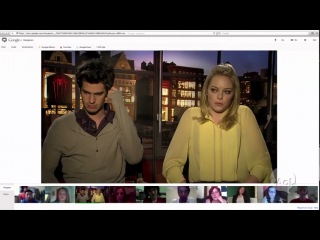 spider-man stars andrew garfield, emma stone answer fans questions milf